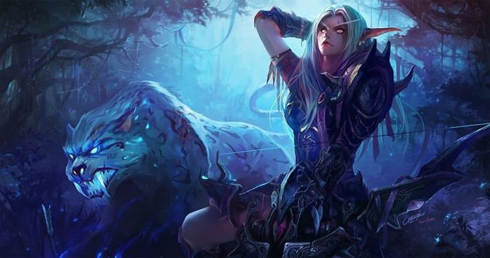 Beast Mastery Hunter with powerful pet in Turtle WoW