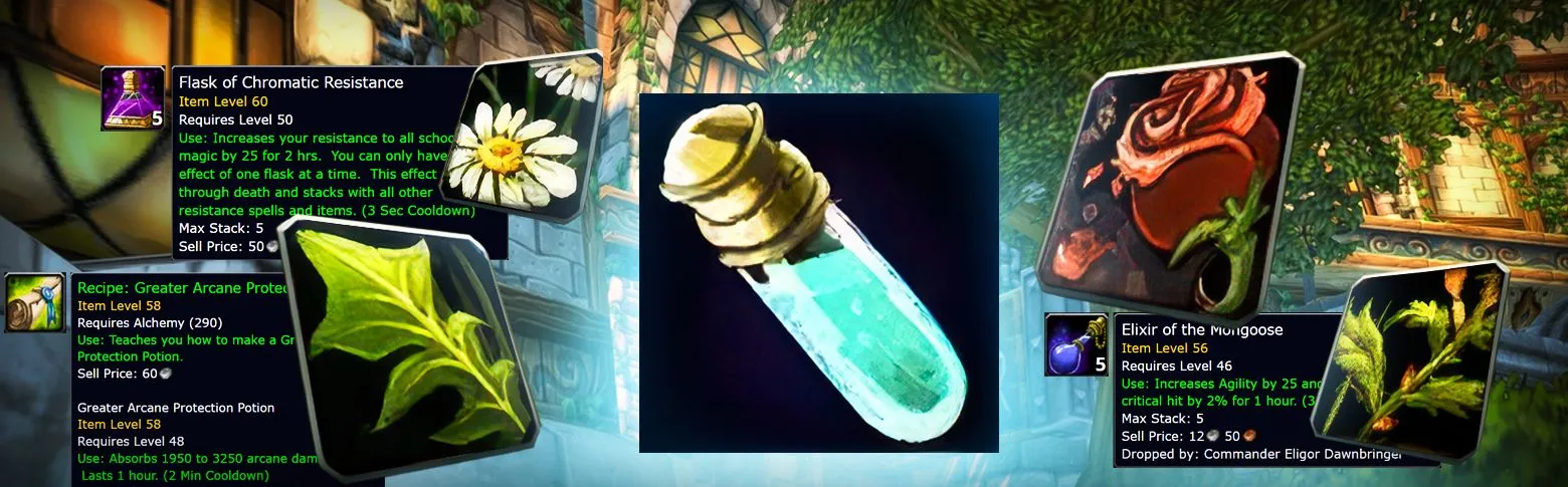 Alchemy profession on Turtle WoW