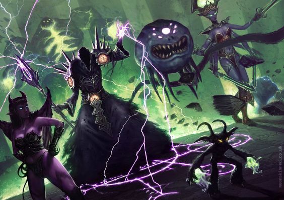 Demonology Warlock fighting with a powerful demon in Turtle WoW