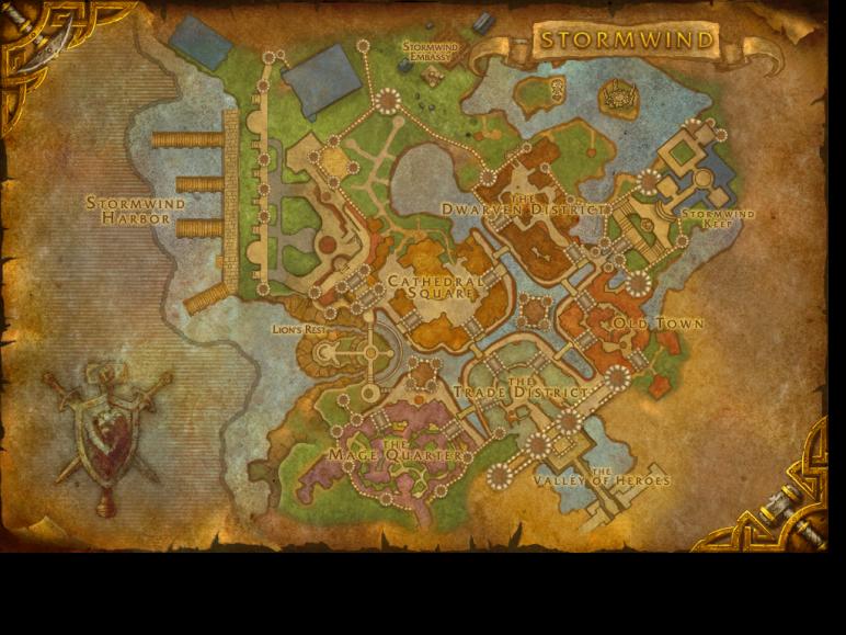 Stormwind questing artwork