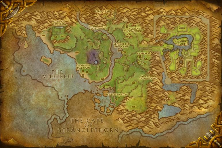 Stranglethorn Vale landscape
